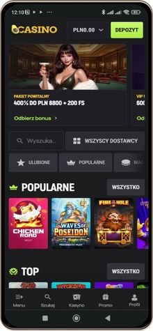 Avocasino wersja mobilna