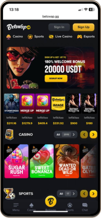 Betswap na telefonie kom&oacute;rkowym