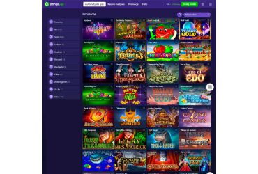 Bongo Casino - Strona gł&oacute;wna