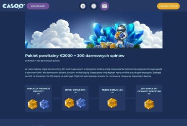 Casoo Kasyno - promocje