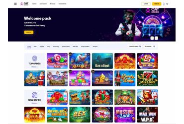 CatCasino - Strona gł&oacute;wna