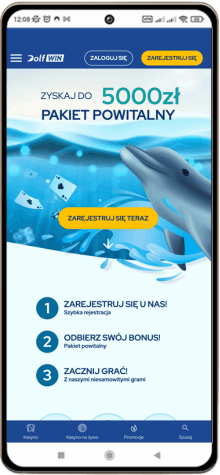Dolfwin kasyno na telefon