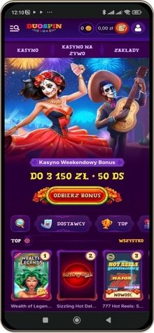 DuoSpin kasyno wersja mobilna