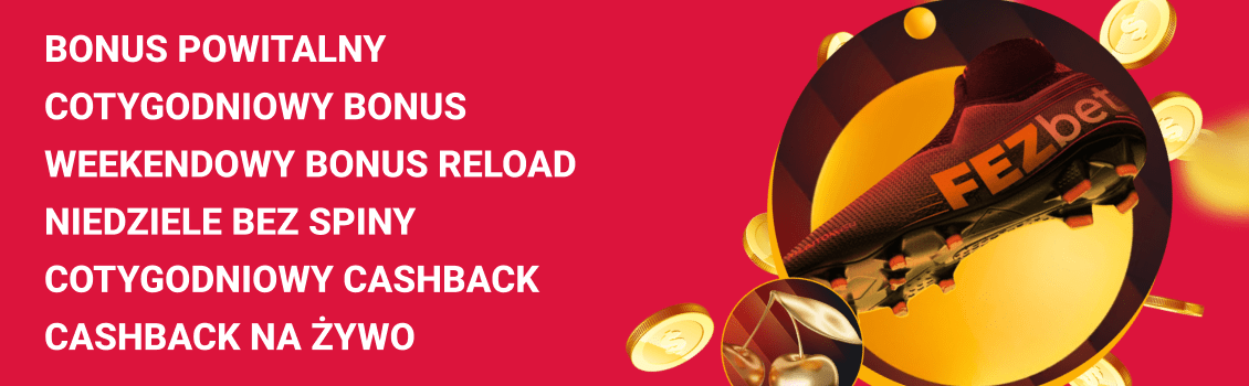 Fezbet kasyno bonusy