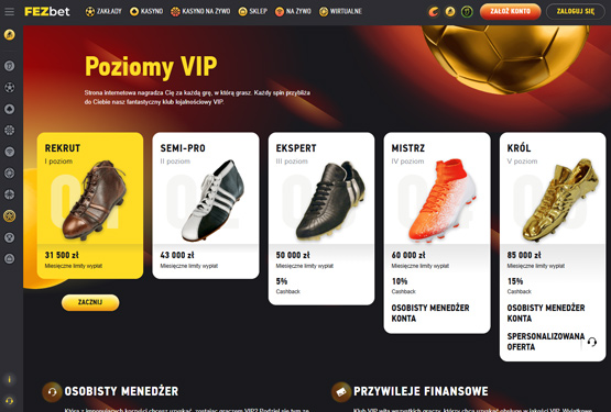 Fezbet kasyno VIP
