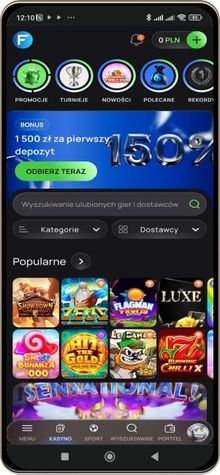 Flagman kasyno wersja mobilna