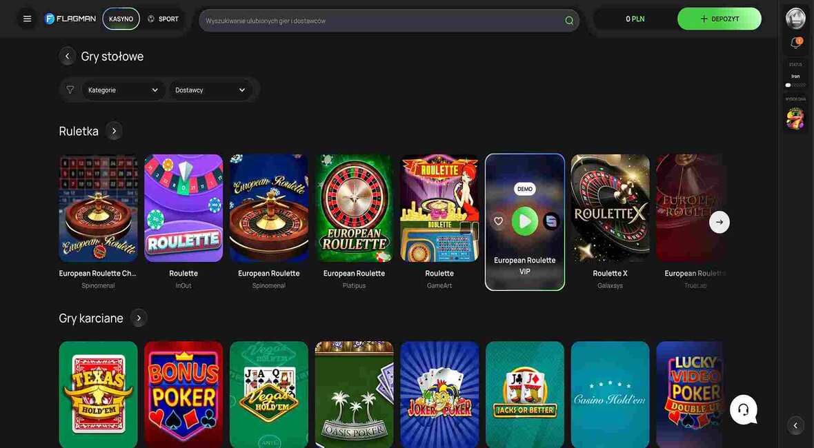 Flagman kasyno sloty