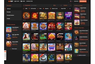 GGBet kasyno - lista automat&oacute;w