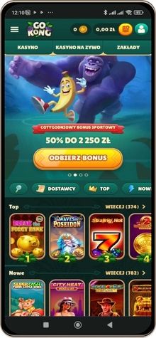 GoKong kasyno wersja mobilna