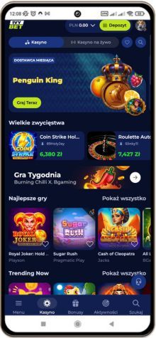 Ivybet kasyno wersja mobilna