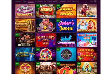 Kasyno Malina - lista automat&oacute;w do gry