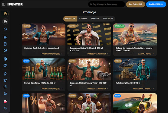 MrPunter kasyno bonusy