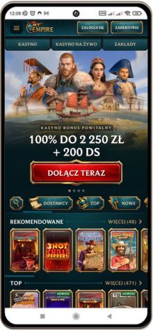 MyEmpire kasyno wersja mobilna