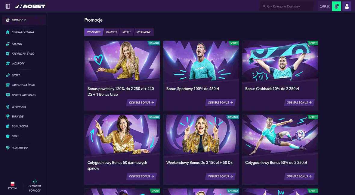 Naobet kasyno bonusy