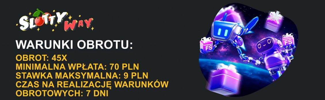 Zasady i warunki bonus&oacute;w kasyna Slottyway