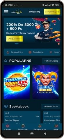 Volerbet.io kasyno wersja mobilna