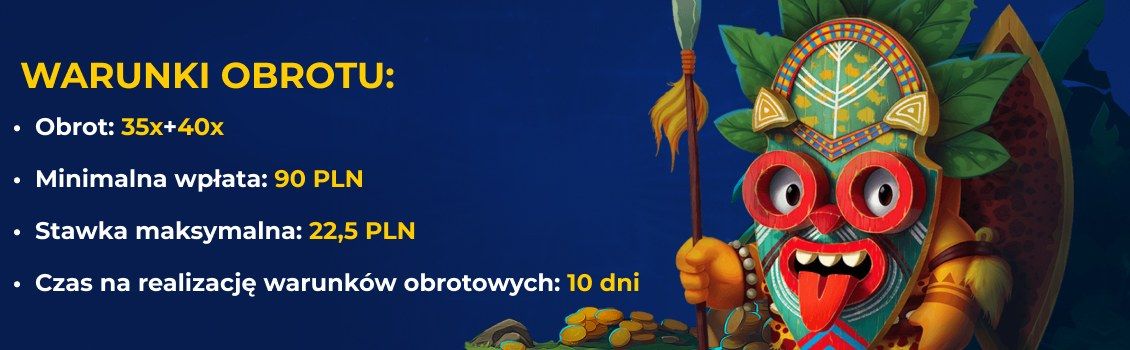 Zasady i warunki bonus&oacute;w kasyna Wazamba