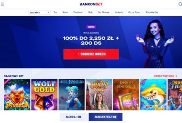 Bankonbet casino - Strona gł&oacute;wna