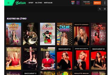 Betinia &ndash; kasyno na żywo