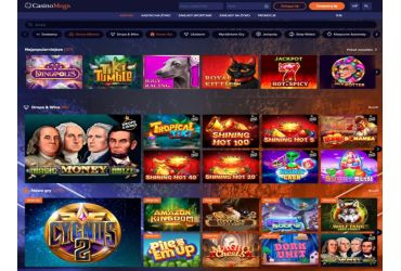 CasinoMega &ndash; Strona gł&oacute;wna