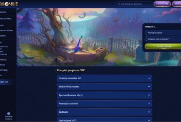 Kasyno Casombie - lista VIP