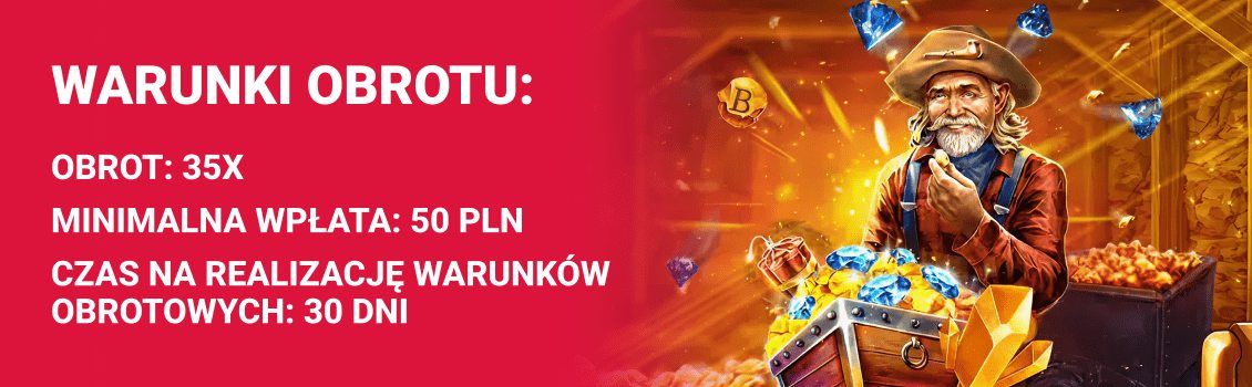 Zasady i warunki bonus&oacute;w kasyna Gratowin