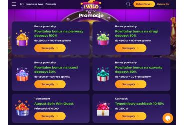 iWild &ndash; Promocje