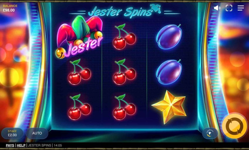 Symbol Scatter w slocie Jester Spins