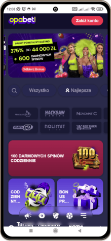 Opabet kasyno wersja mobilna