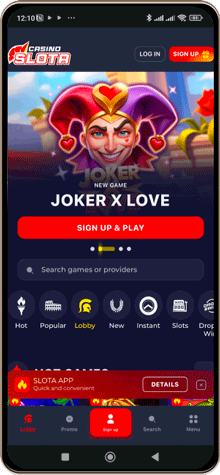 slota kasyno wersja mobilna