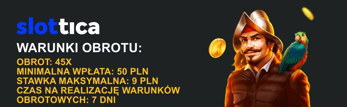 Zasady i warunki bonus&oacute;w kasyna Slottica
