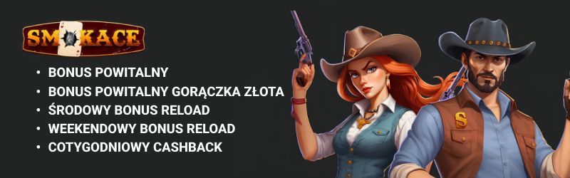 SmokAce Casino bonusy