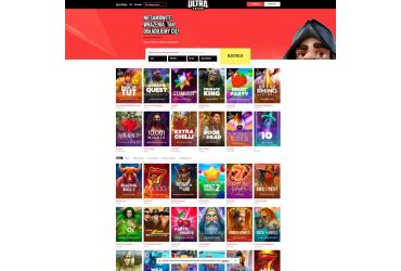 Ultra Casino - Strona gł&oacute;wna