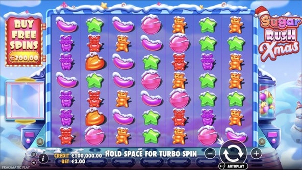 Przegląd slotu Sugar Rush Xmas