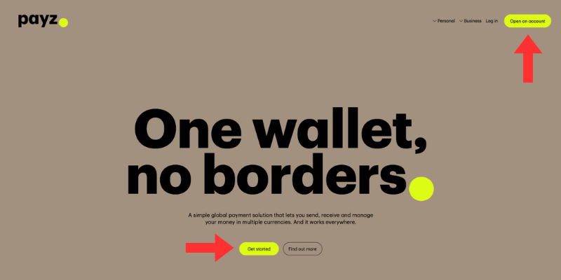 Strona gł&oacute;wna Payz