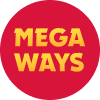 Logo megaways pochodzące ze slot&oacute;w