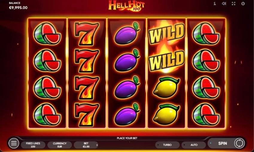 Symbol Scatter w slocie Hell Hot 100