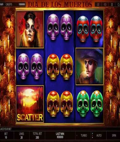Zagraj teraz w Dia des los Muertos &ndash; automat online od Endorphina za darmo | Kasynos Online