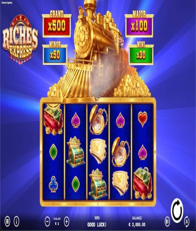 Zagraj teraz w Riches Express od ELA Games &ndash; recenzja, darmowa gra w wersji demo za darmo | Kasynos Online