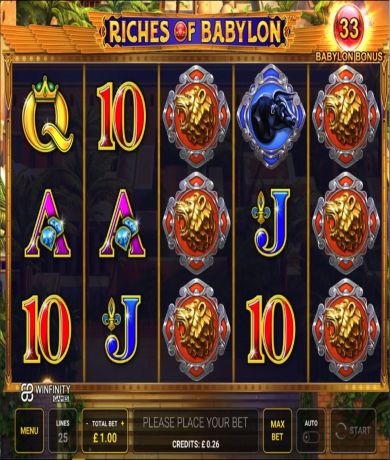 Zagraj teraz w Slot online Riches of Babylon od GreenTube za darmo | Kasynos Online