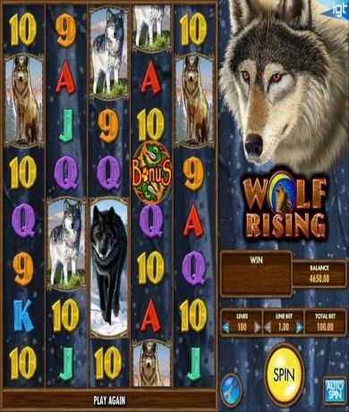 Zagraj teraz w Wolf Rising automat online IGT za darmo | Kasynos Online