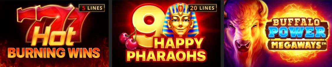 Wyb&oacute;r gier Playson